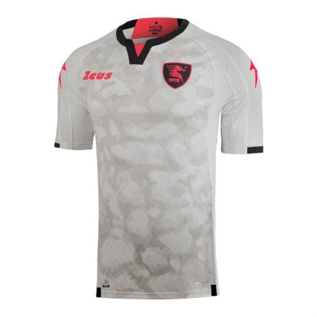 Tricou Barbati ZEUS Salernitana Maglia Special Castello Arechi Light Grey/Solar Red/Nero 527187 Maglia Special Castello Arechi imagine 2